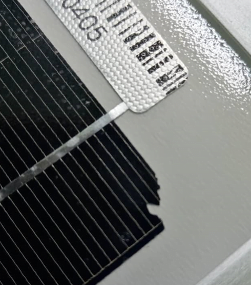 solar panels broken