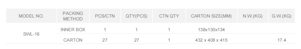 SWL18 SOLAR WALL LIGHT